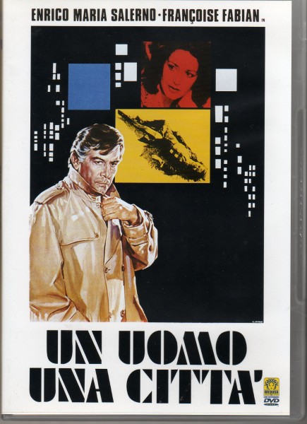 Copertina DVD del film Un uomo una città, con Enrico Maria Salerno.